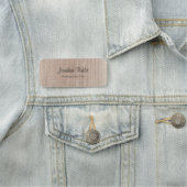 De Sjabloon van de Tekst van het Manuscript van he Naamplaatje (In situ)