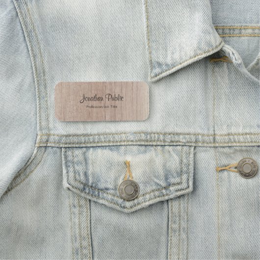 De Sjabloon van de Tekst van het Manuscript van he Naamplaatje (In situ)