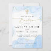 De Sjabloon van de uitnodiging tot het moderne doo (Voorkant)