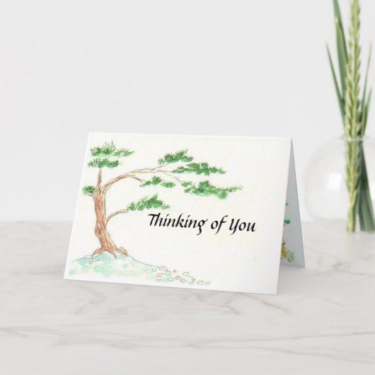 De Sjabloon van de Waterverf van de bonsai (Voorkant)