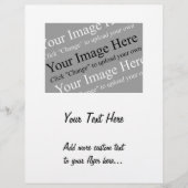 De Sjabloon van het Afbeelding van de douane en va Flyer (Voorkant)