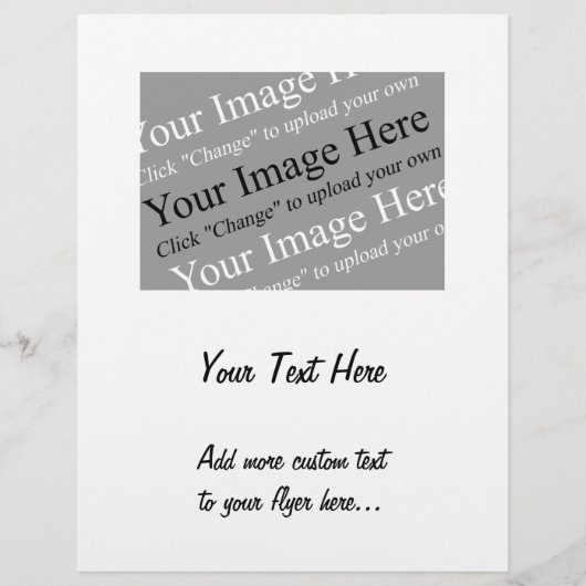 De Sjabloon van het Afbeelding van de douane en va Flyer (Voorkant)