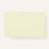 De SJABLOON van het bedrijfsBadge met identiteitsk Badge (Achterkant)