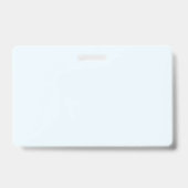 De SJABLOON van het bedrijfsBadge met identiteitsk Badge (Achterkant)