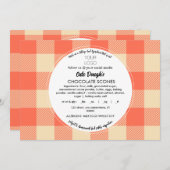 De Sjabloon van het Etiket van de katoen en Dank u Kaart (Voorkant / Achterkant)