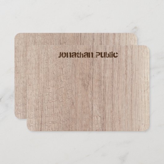 De Sjabloon van het hout van de plank ziet Verstoo (Voorkant / Achterkant)