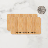 De Sjabloon van het Monogram van het hout kijkt Ve (Voorkant / Achterkant in situ)