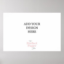 De Sjabloon van het Poster van het landschap (20 x