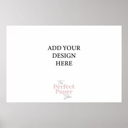 De Sjabloon van het Poster van het landschap (20 x (Voorkant)