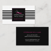 De Sjabloon van het Visitekaartje van de Salon van (Voorkant / Achterkant)