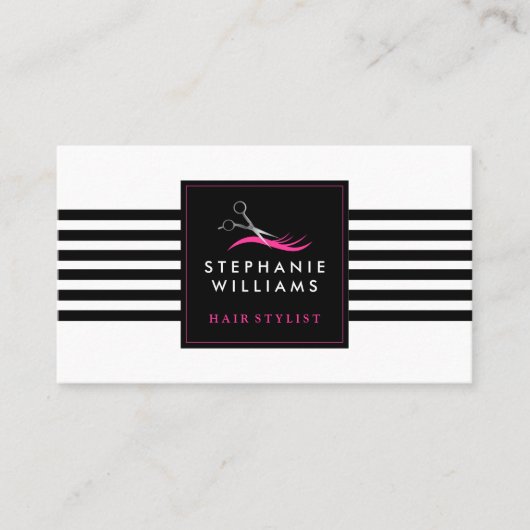 De Sjabloon van het Visitekaartje van de Salon van (Voorkant)