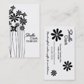 De sjabloon van het Visitekaartje van de Tuin van (Voorkant / Achterkant)