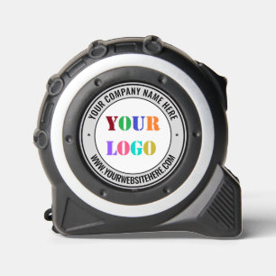 De Sjabloon van uw zakelijke Logo- en teksttapemet Rolmaat