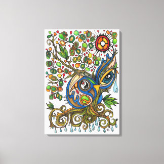 De sjamaan geest: De Huilende Boom Geest (ZUID) Canvas Afdruk