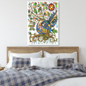 De sjamaan geest: De Huilende Boom Geest (ZUID) Canvas Afdruk (Insitu (Slaapkamer))