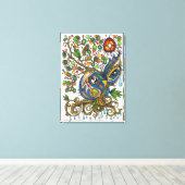 De sjamaan geest: De Huilende Boom Geest (ZUID) Canvas Afdruk (Insitu (Houten vloer))