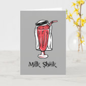 De Sjeik van de melk Kaart (Gele Bloem)