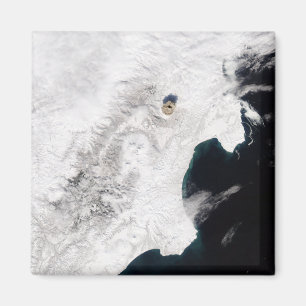 De sjiitische vulkaan in Kamchatka Krai, Rusland Magneet