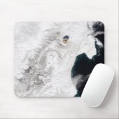 De sjiitische vulkaan in Kamchatka Krai, Rusland Muismat (Met muis)