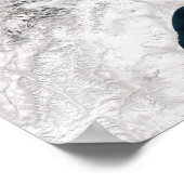 De sjiitische vulkaan in Kamchatka Krai, Rusland Poster (Hoek)