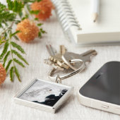 De sjiitische vulkaan in Kamchatka Krai, Rusland Sleutelhanger (Zijkant)