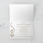 De sjofele Elegante Uitnodiging van de Partij van (Binnen)