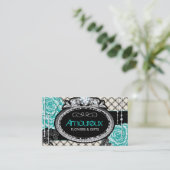 De sjofele Elegante Vintage Visitekaartjes van (Staand voorkant)