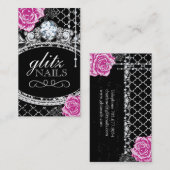 De sjofele Elegante Visitekaartjes van de Salon (Voorkant / Achterkant)