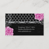 De sjofele Elegante Visitekaartjes van de Salon (Achterkant)