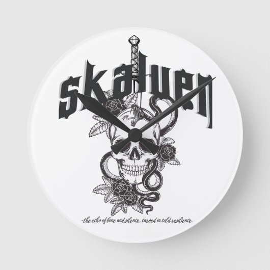 DE SKALVEN RONDE KLOK (Voorkant)