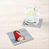 De Skandinavische Gnoom van Kerstmis Kartonnen Onderzetters (Insitu)