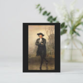 De Skater, door Gilbert Stuart Briefkaart (Staand voorkant)