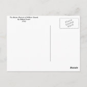 De Skater, door Gilbert Stuart Briefkaart (Achterkant)