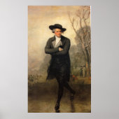 De Skater, door Gilbert Stuart Poster (Voorkant)