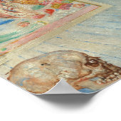 De Skelet Schilder | James Ensor Poster (Hoek)