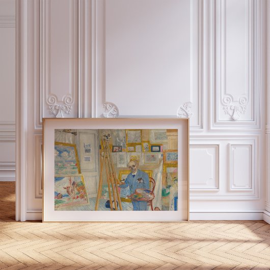 De Skelet Schilder | James Ensor Poster