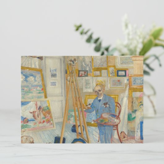 De skeletschilder | James Ensor (Staand voorkant)