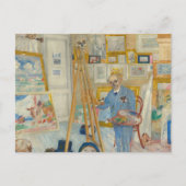 De skeletschilder | James Ensor Briefkaart (Voorkant)
