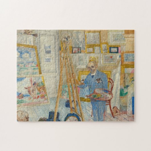De skeletschilder | James Ensor Legpuzzel (Horizontaal)