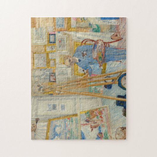 De skeletschilder | James Ensor Legpuzzel (Verticaal)