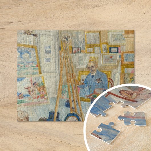 De skeletschilder | James Ensor Legpuzzel
