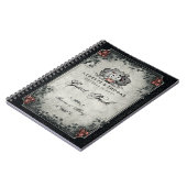 De Skeletten & het Hart van het Boek van de Gast Notitieboek (Linkerzijde)