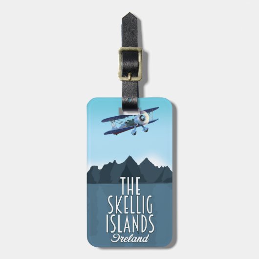 De Skellig-eilanden Bagagelabel (Voorkant verticaal)