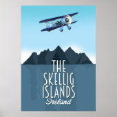De Skellig-eilanden Poster (Voorkant)