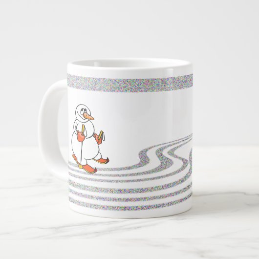 De Skiende Sneeuwman - Grote Koffiekop (Links)