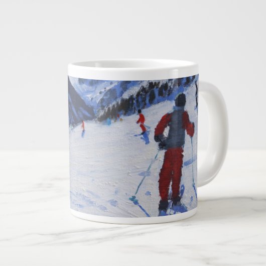 De skileraar Mottaret Grote Koffiekop (Voorkant rechts)