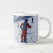 De skileraar Mottaret Grote Koffiekop (Rechts)