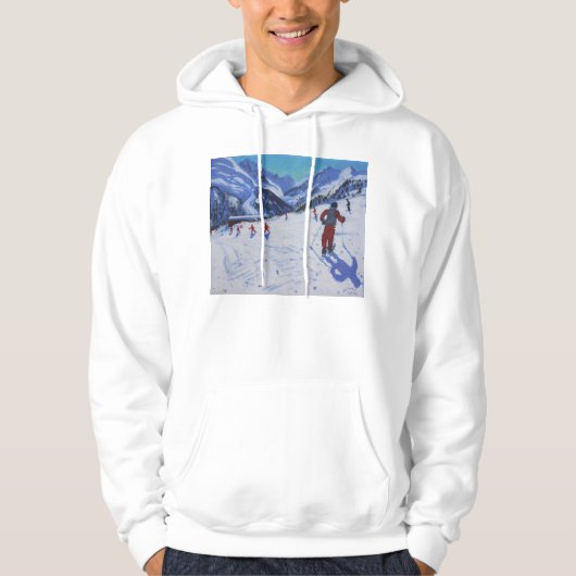 De skileraar Mottaret Hoodie (Voorkant)