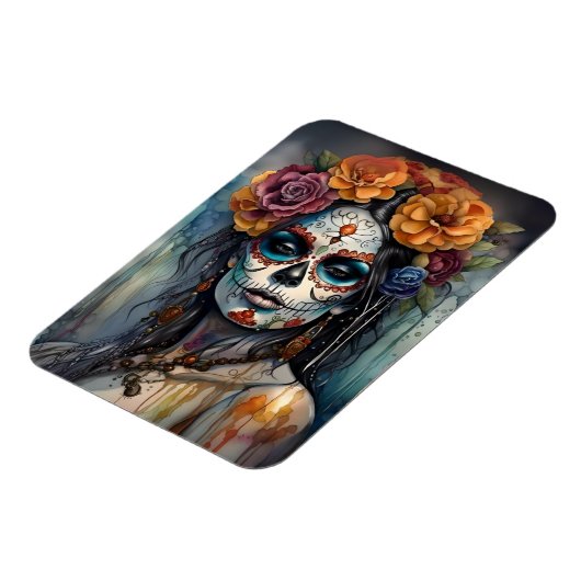 De Skull Queen Magneet (Linkerzijde)