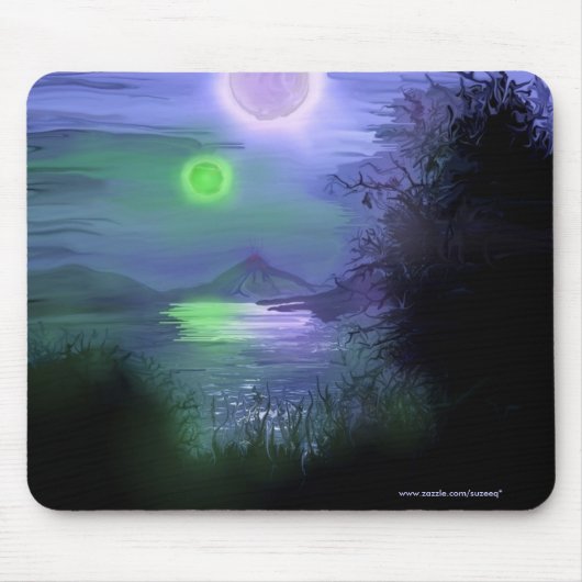 De Sky mousepad van de andere wereld Muismat (Voorkant)